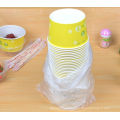 Customized Cheap Disposable Paper Soup/Dumpling Bowl with Lid